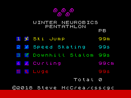 Winter Neurobics Pentathalon — sstitle (WOR)