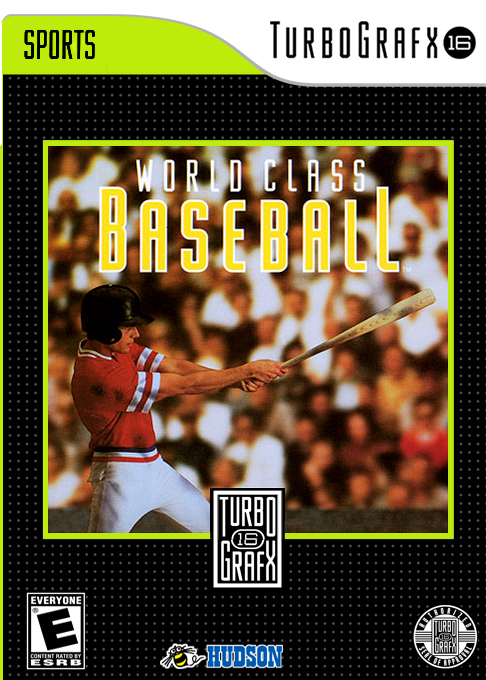 World Class Baseball box art