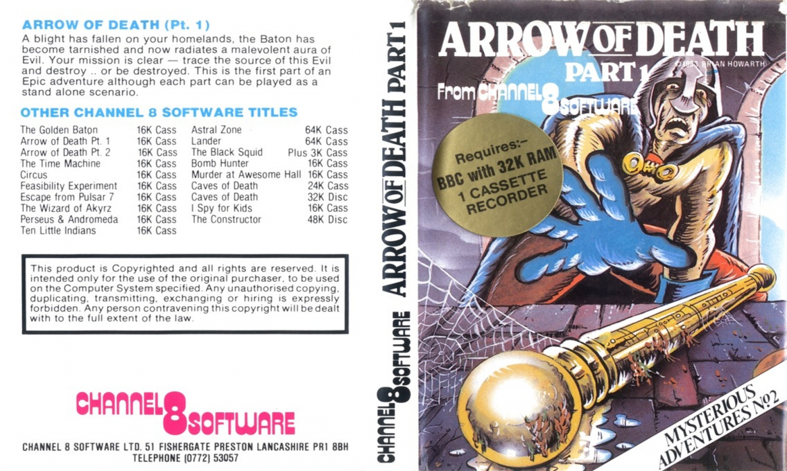 Arrow of Death - Part I — box-texture (WOR)