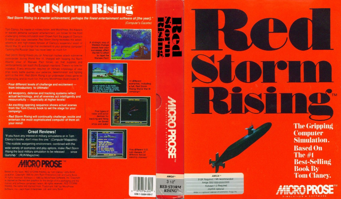 Red Storm Rising — box-texture (US)