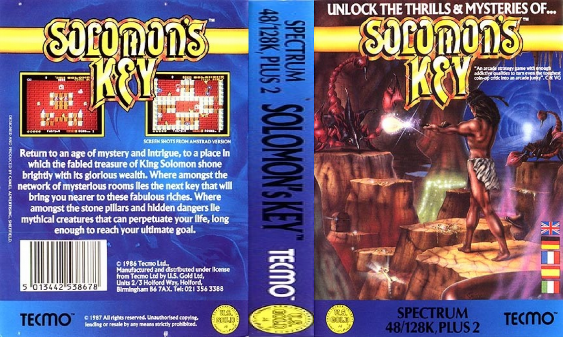 Solomon's Key — box-texture (EU)