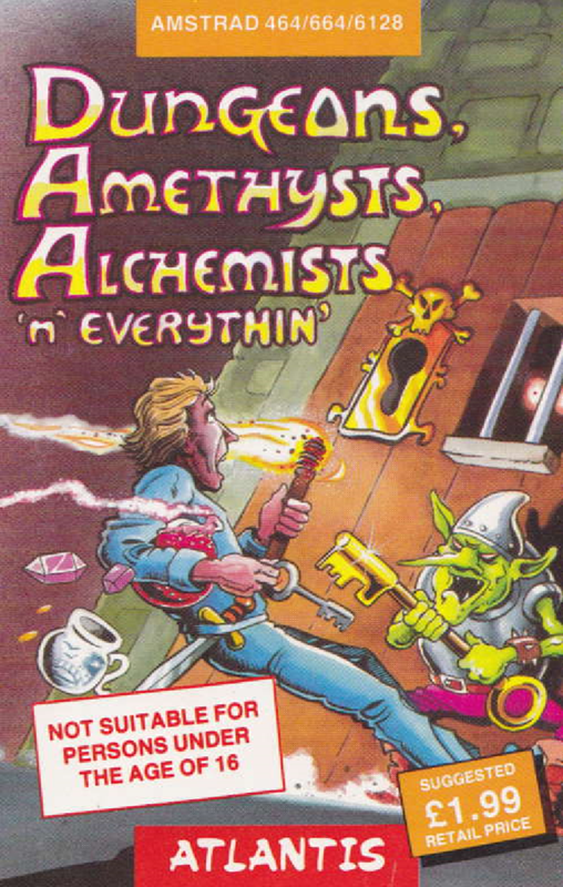 Dungeons, Amethysts, Alchemists 'n' Everythin' box art
