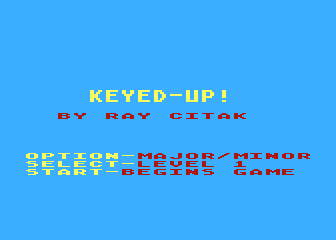 Keyed-up! — sstitle (WOR)