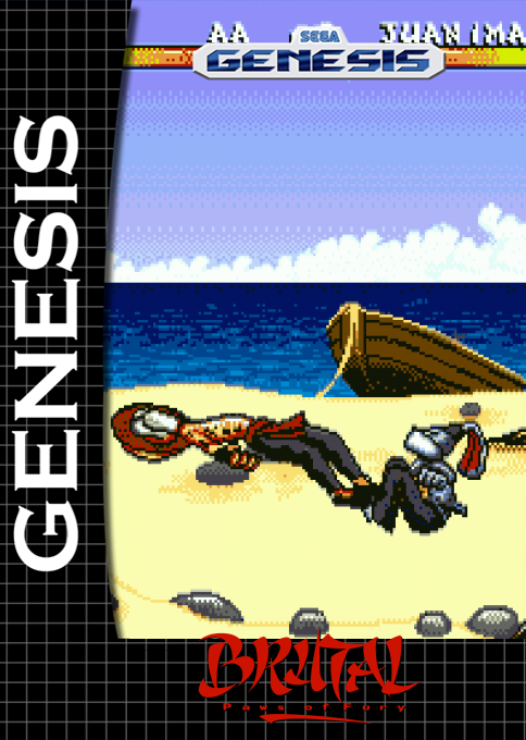 Brutal - Paws Of Fury — box-2D (SS)