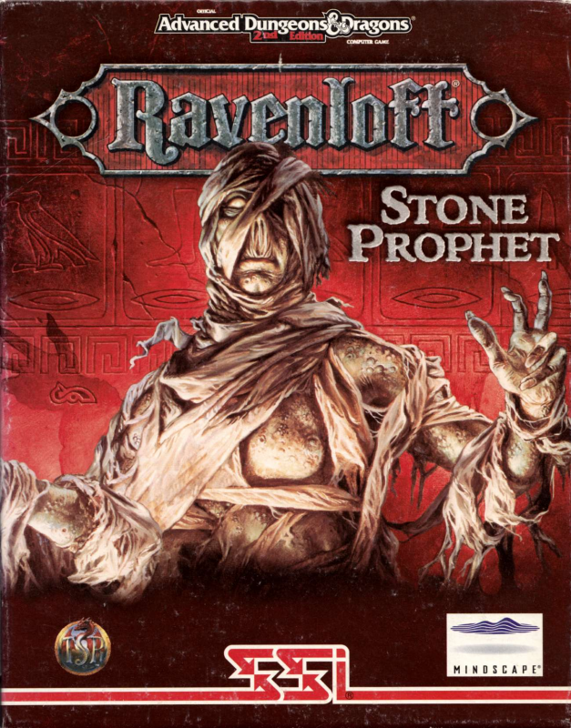 Ravenloft - Stone Prophet — box-2D (EU)