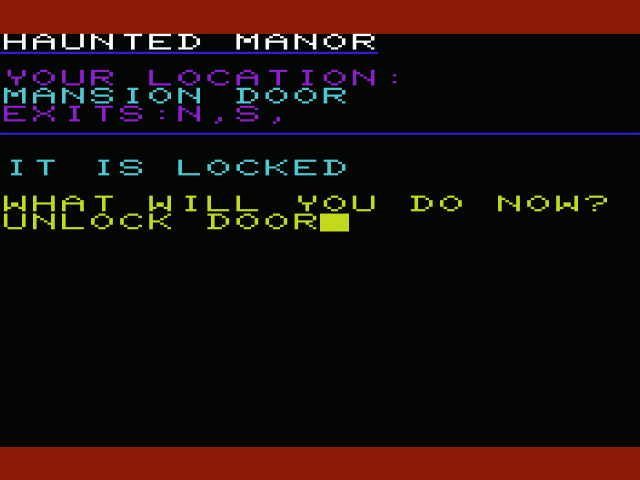 Haunted Manor — ss (WOR)