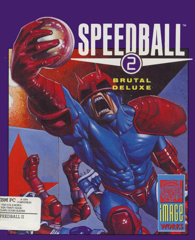 Speedball 2 - Brutal Deluxe — box-2D (FR)