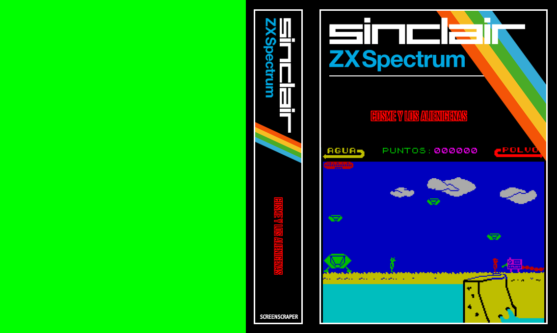Cosme Y Los Alienigenas — box-texture (SS)