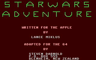 Star Wars Adventure — sstitle (WOR)