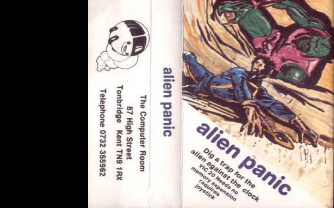 Alien Panic — box-texture (US)