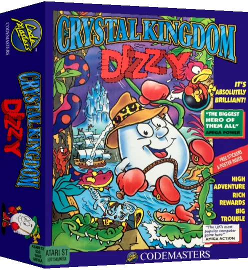 Crystal Kingdom Dizzy — box-3D (EU)
