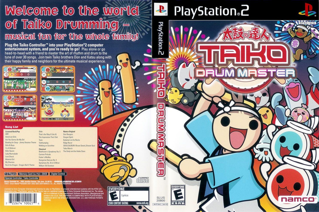 Taiko Drum Master — box-texture (US)