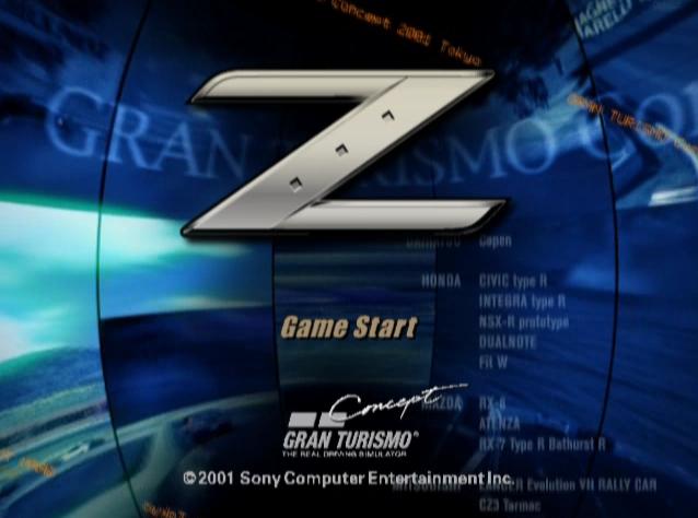 Gran Turismo 3 - Nissan 350Z Edition — sstitle (WOR)
