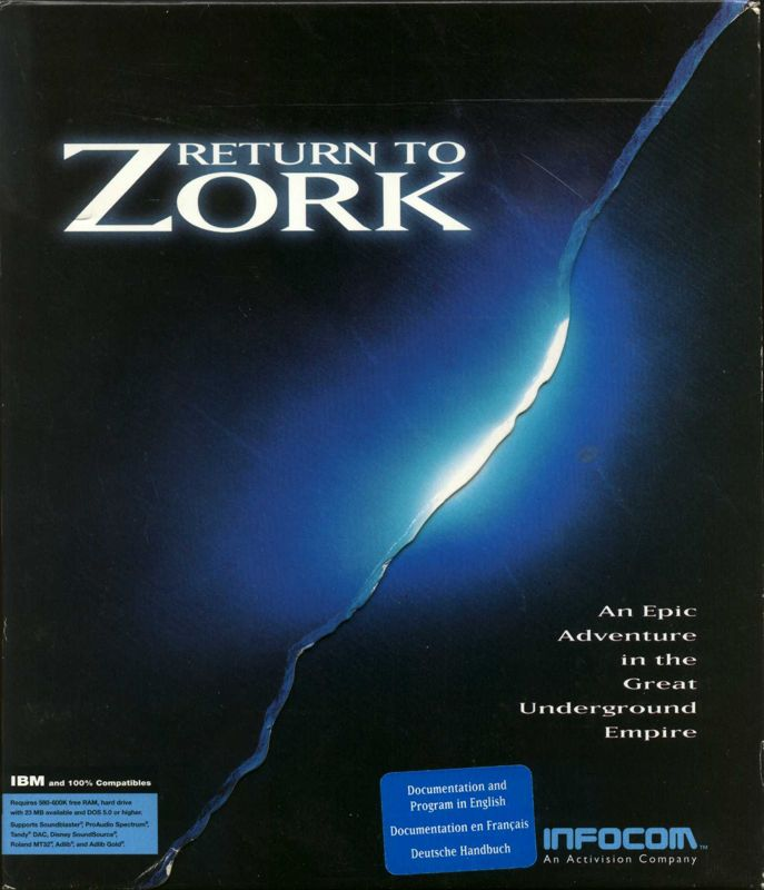 Return To Zork — box-2D (EU)