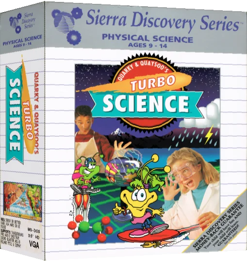 Quarky And Quaysoo's Turbo Science — box-3D (US)