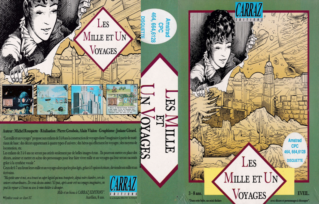 Mille Et Un Voyages, Les — box-texture (FR)