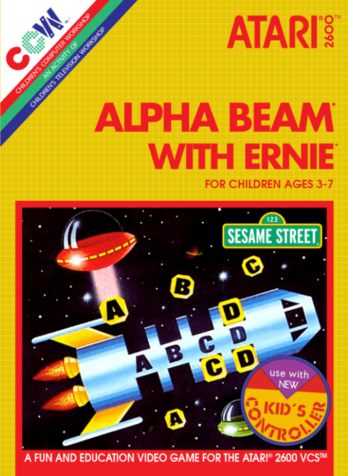 Alpha Beam with Ernie box art