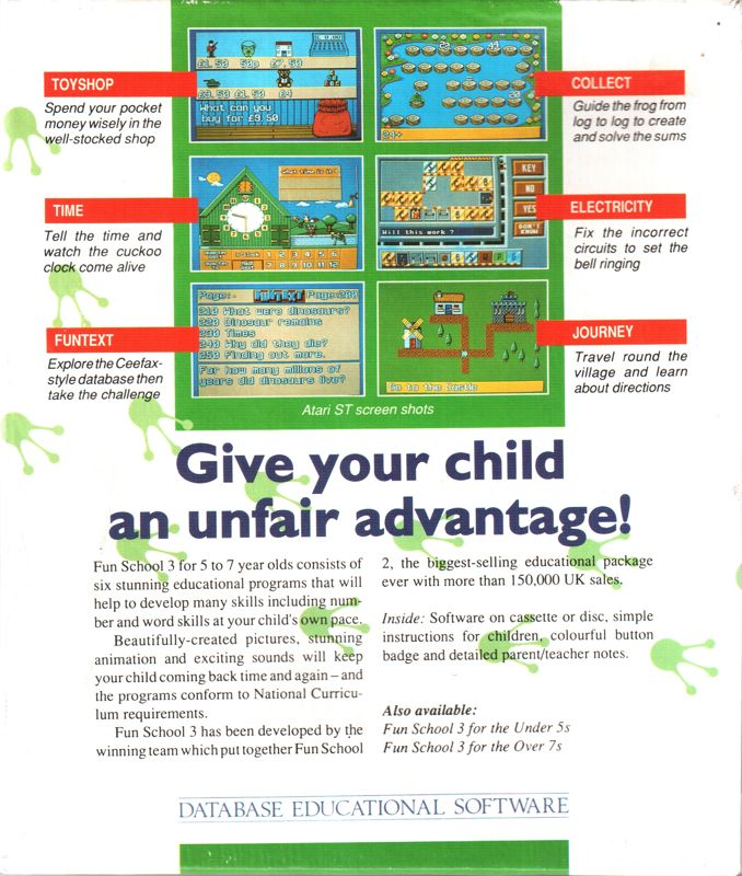 Fun School 3 - for 5 to 7 Year Olds — box-2D-back (EU)
