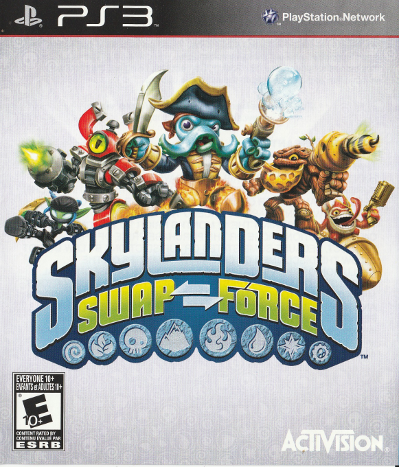 Skylanders - Swap Force box art
