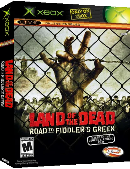 Land of the Dead - Road to Fiddler's Green — box-3D (US)