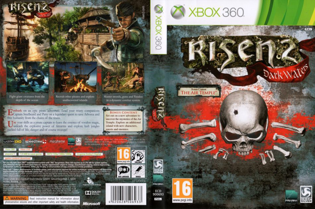 Risen 2 - Dark Waters — box-texture (EU)