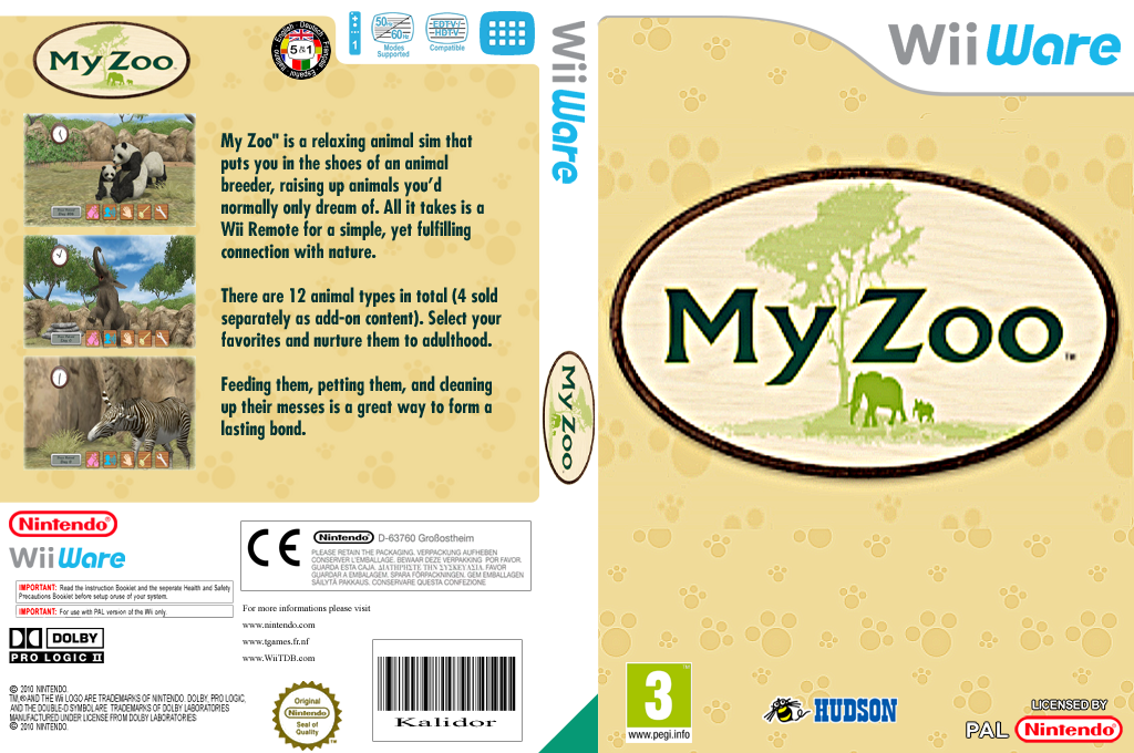 My Zoo — box-texture (EU)