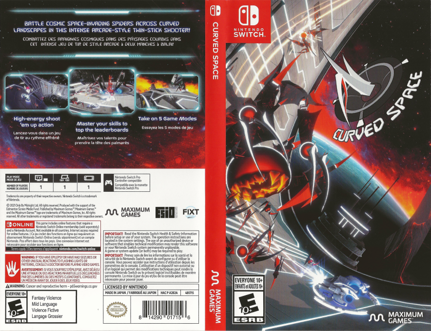 Curved Space — box-texture (US)