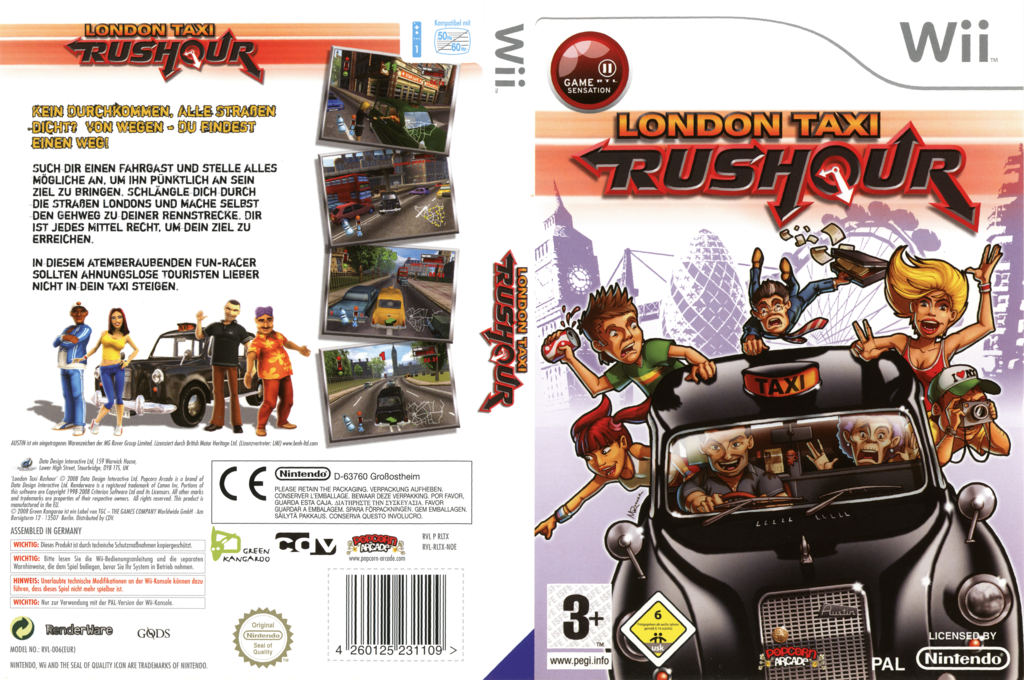 London Taxi - Rushour — box-texture (DE)