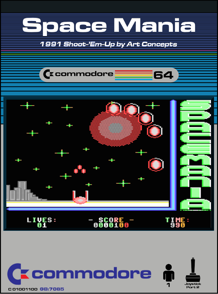 Space Mania box art