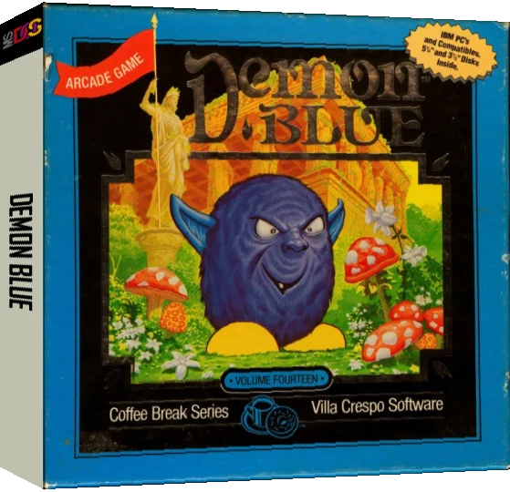 Demon Blue — box-3D (US)