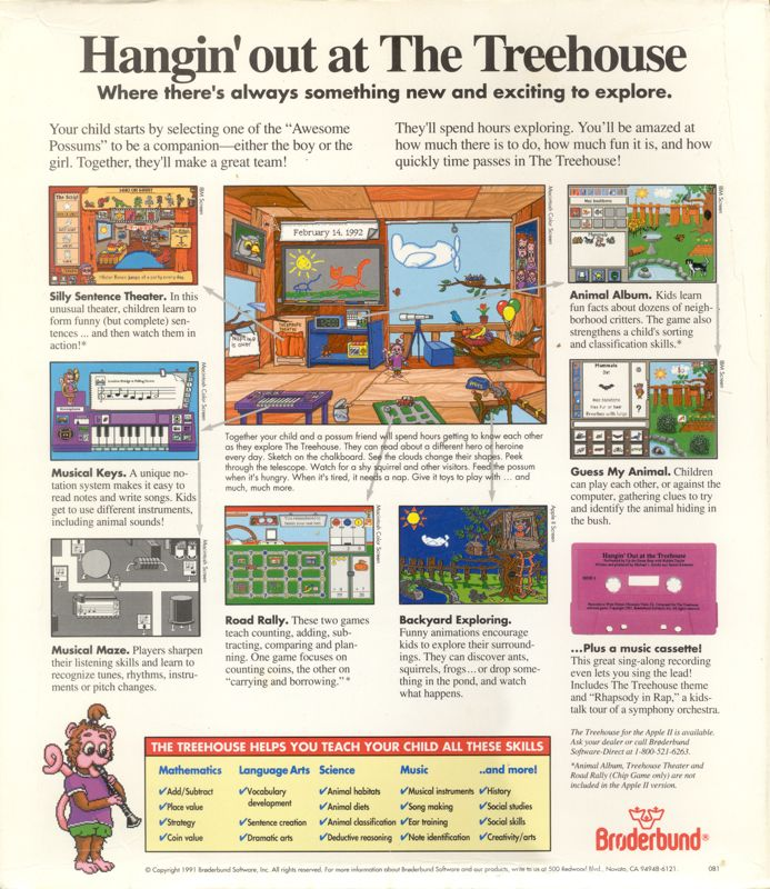 Treehouse, The — box-2D-back (US)
