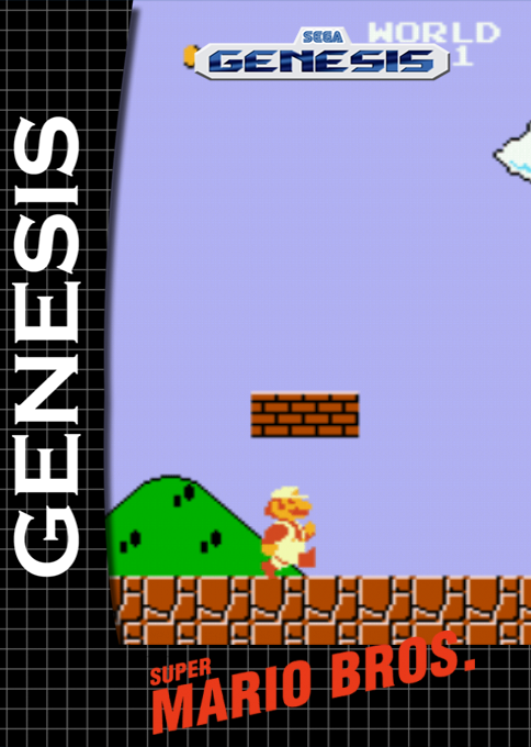 Super Mario Bros. — box-2D (SS)