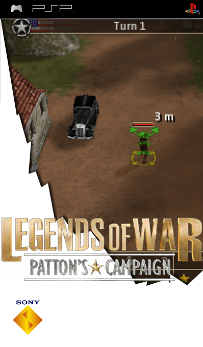 Legends of War - Patton's Campaign — box-2D (SS)