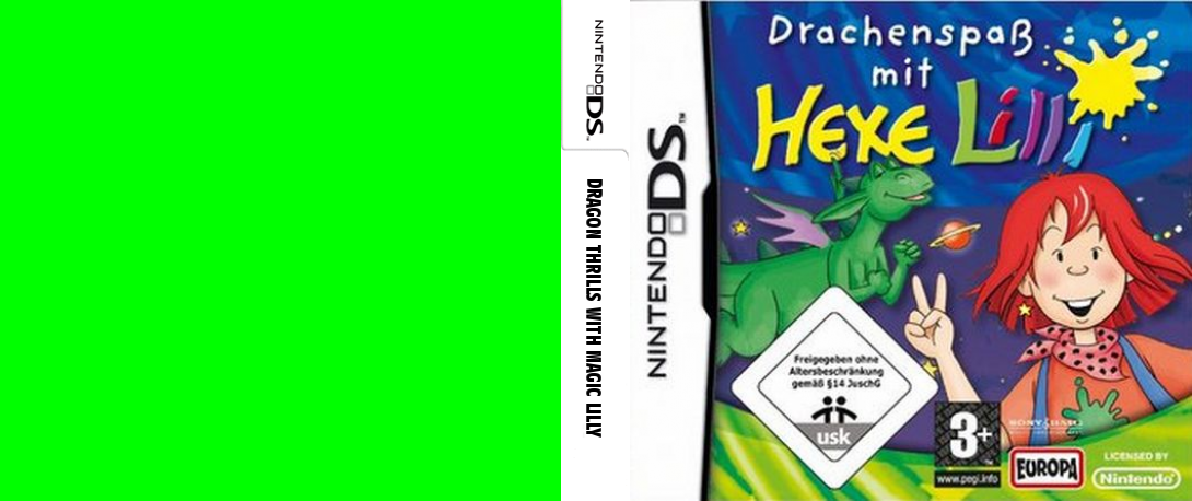 Dragon Thrills With Magic Lilly — box-texture (DE)