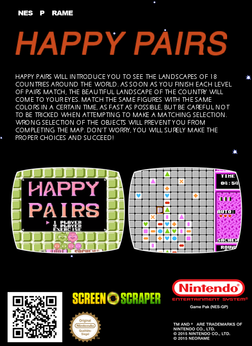Happy Pairs — box-2D-back (SS)