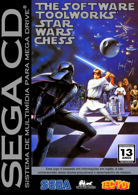 Software Toolworks' Star Wars Chess, The — box-2D (BR)