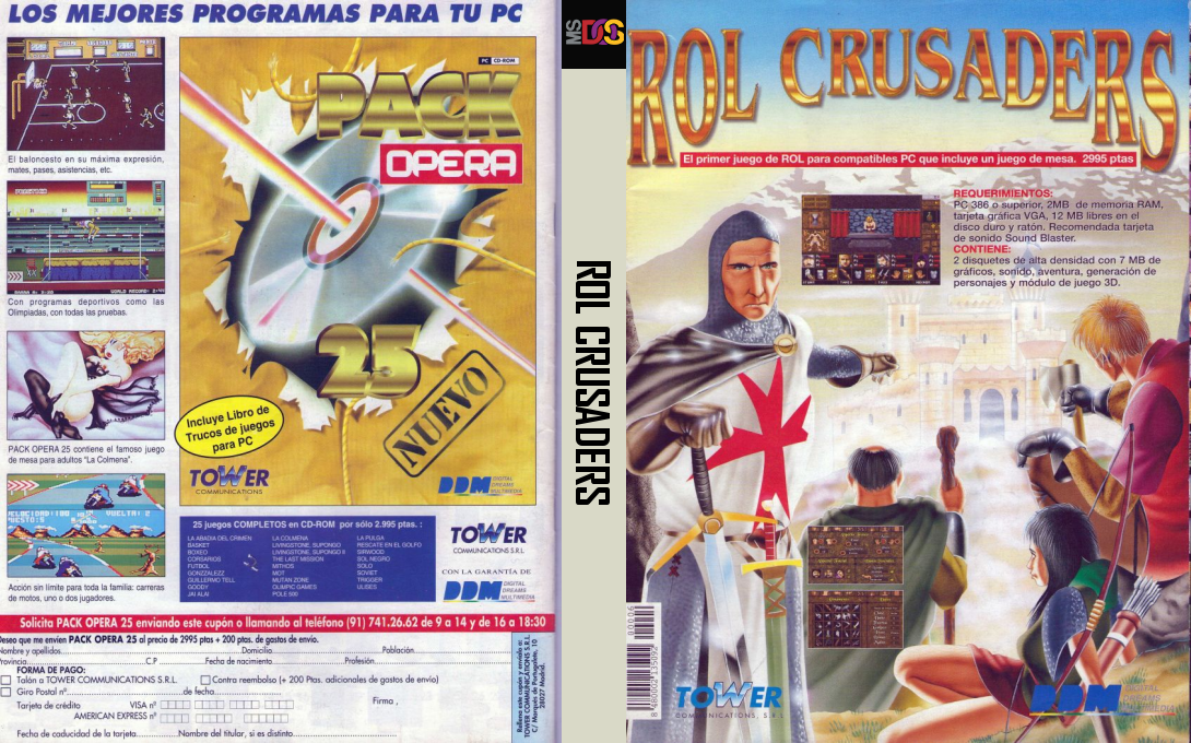 Rol Crusaders — box-texture (SP)