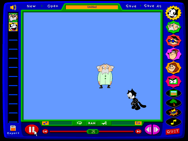 Felix The Cat's Cartoon Toolbox — ss (WOR)