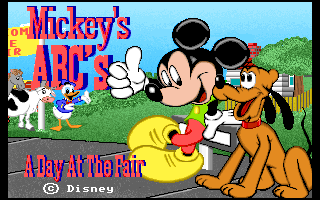 Mickey's Abc - A Day At The Fair — sstitle (WOR)