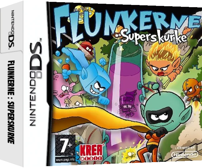 Flunkerne - Superskurke — box-3D (EU)