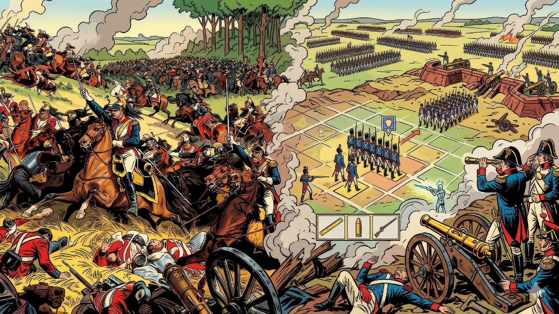 Battle of Napoleon — fanart