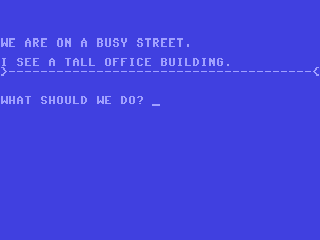 CIA Adventure — ss (WOR)