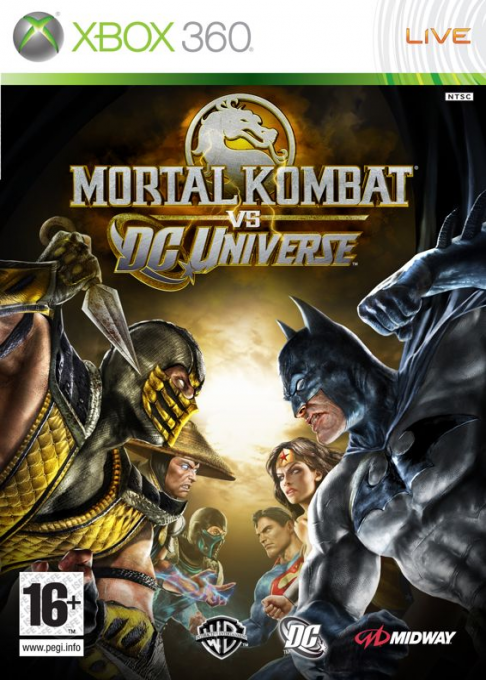 Mortal Kombat vs. DC Universe — box-2D (EU)