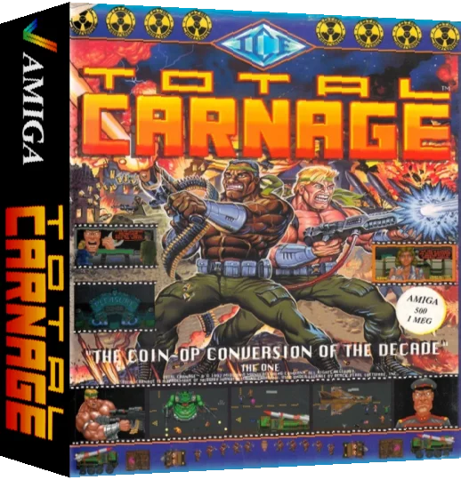 Total Carnage — box-3D (EU)