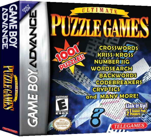 Ultimate Puzzle Games — box-3D (US)