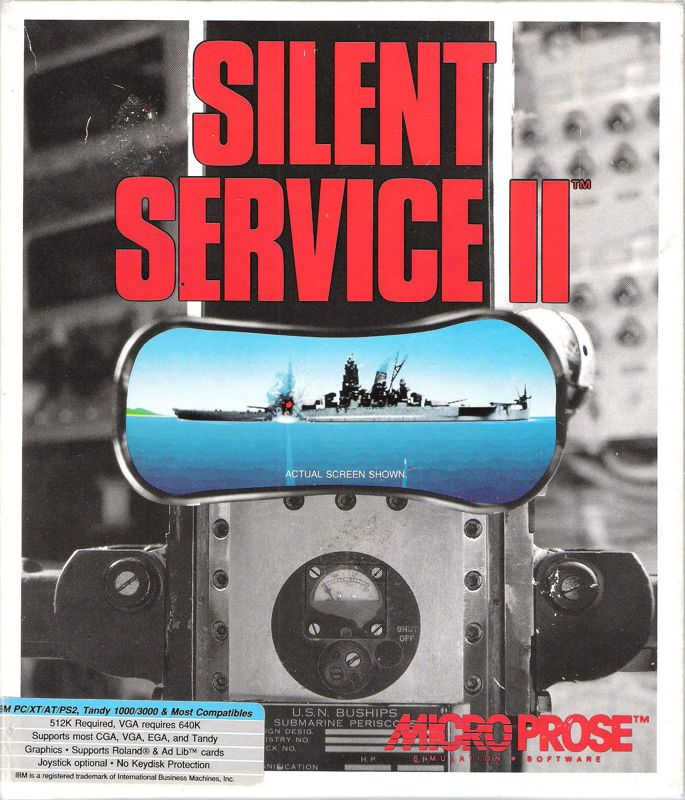 Silent Service 2 box art