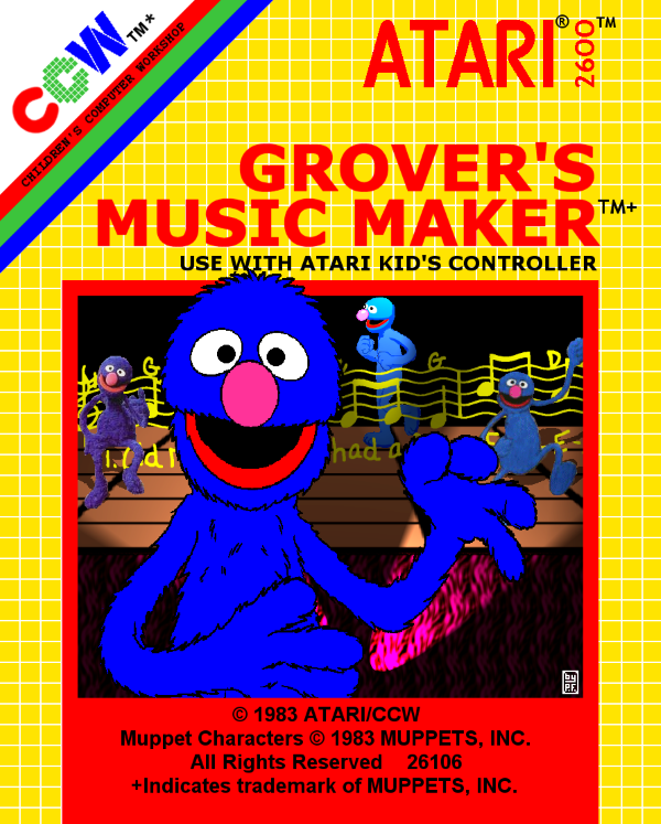 Grover's Music Maker box art