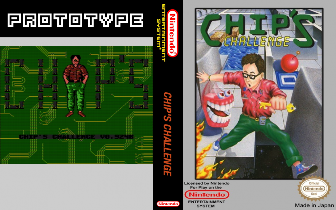 Chip's Challenge — box-texture (US)