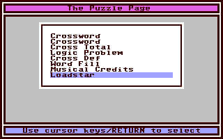 The Puzzle Page #065 — ss (WOR)