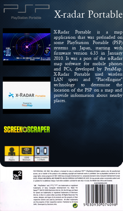 x-Radar Portable — box-2D-back (SS)